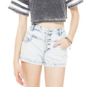 dEliA*s Skylar Acid Wash Jean Shorts
